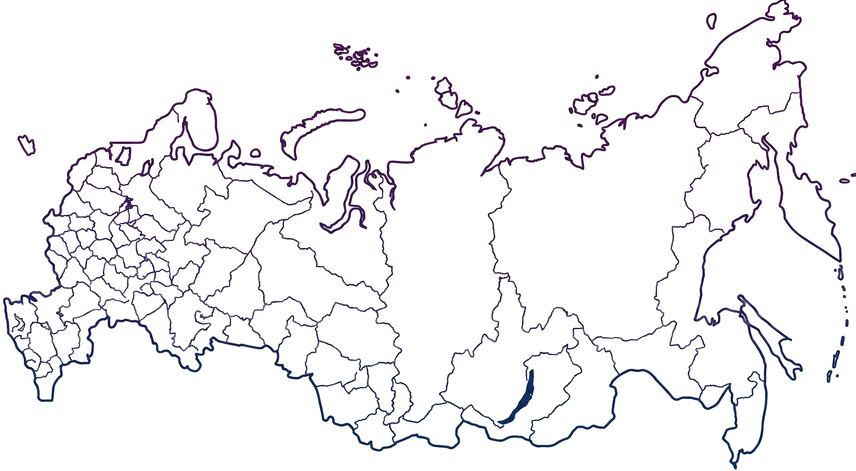 Карта доставки по РФ